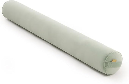 Bolster Pillow for Bed – Long Round Body Pillow for Adults, Cuddle Pillow for Sleeping, Full-Length Support,59 x 7.87 Inches,Celadon Green