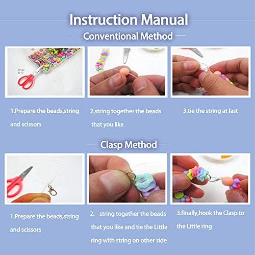 Jewelry Making Craft Beads Kits for Kids Girls- Best Christmas Birthday Gift