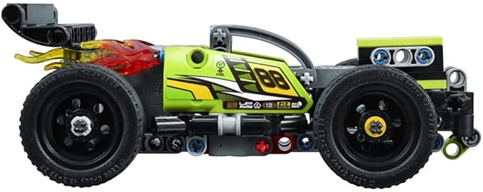 LEGO Technic WHACK! 42072 Building Kit with Pull Back Toy Stunt Car, Popular Girls and Boys Engineering Toy for Creative Play (135 Pieces)