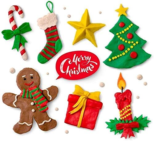 CiaraQ 24 Colors Small Block Polymer Clay Starter kit, Oven Bake Clay, DIY Molding Clay, Great for Kids, Beginners