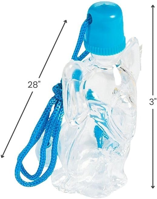 Fun Express Safari Sand Art Bottle Necklaces - VBS Vacation Bible School Supplies/Decor - Crafts for Kids and Fun Home Activities