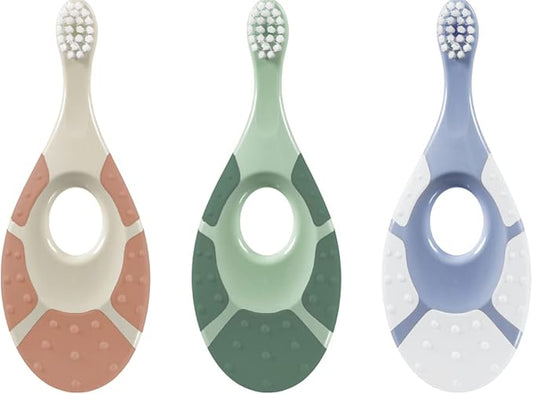 Jordan* ® | Step 1 Green Clean Toddler Toothbrush | Pack 3 Units