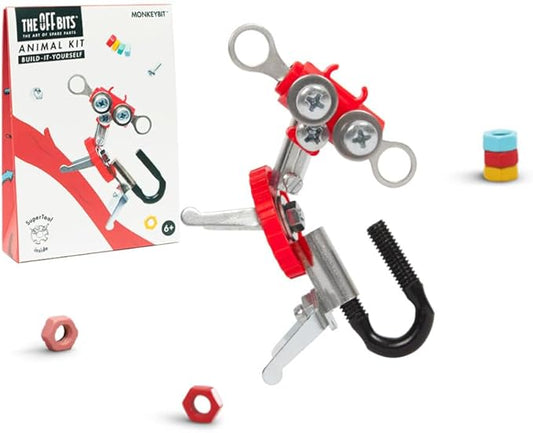 Stem Building Toys, Educational Build Your Own Monkey Robot Toy for Kids Age 6 7 8 9+ Year Old Boys and Girls, Animal Stem Toys Engineering Kit, Construction Toys Steam Gift