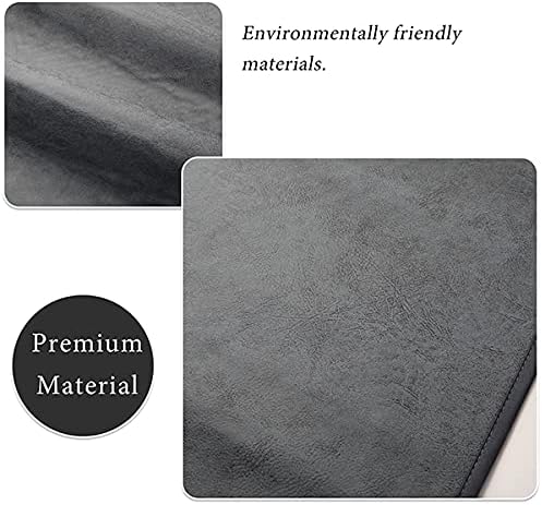 HAOMAIJIA Anti Slip Sofa Armrest Organizer Arm Chair Bedside Caddy Storage Organizer For Recliner Couch With 6 Pockets For Cell Phone Tv Remote Control Magazines (grey blue)