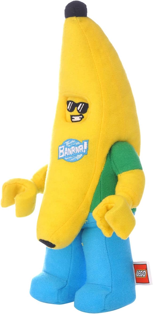 Lego Minifigure Banana Guy 9" Plush Character