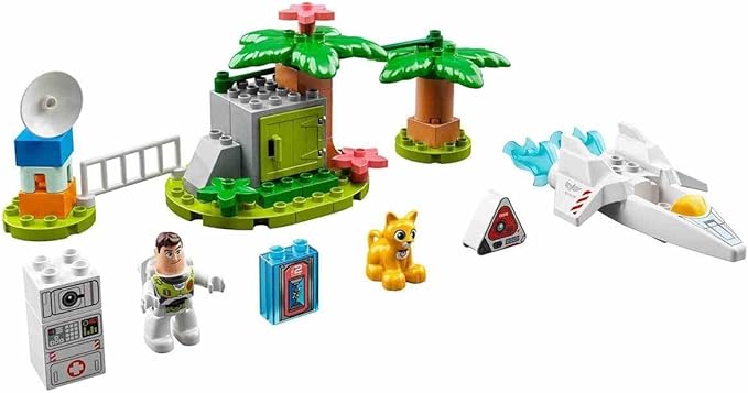 LEGO® DUPLO® Disney and Pixar Buzz Lightyear’s Planetary Mission 10962 Building Toy for Preschooler Space Fans;Playset for Toddlers