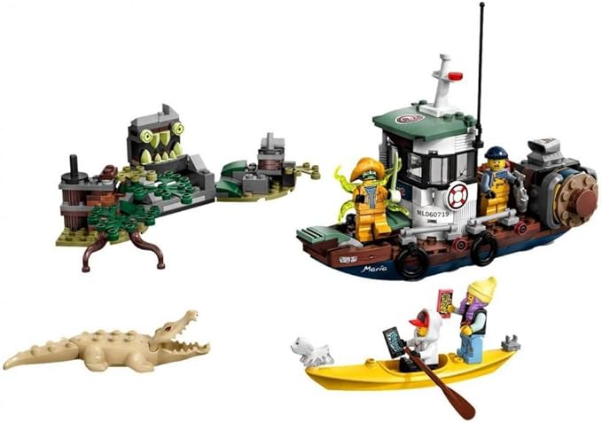 LEGO Hidden Side Wrecked Shrimp Boat 70419 Building Kit, App Toy for 7+ Year Old Boys and Girls, Interactive Augmented Reality Playset (310 Pieces)