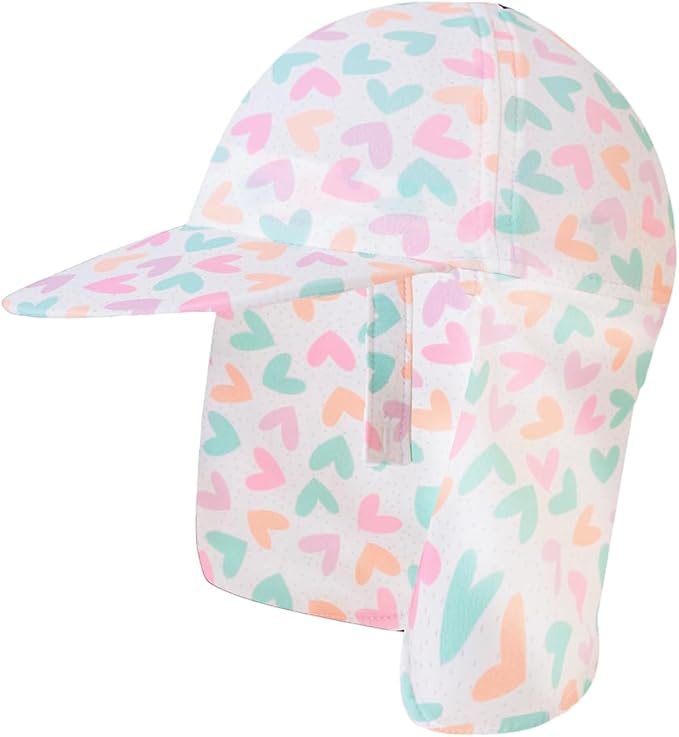 Gifts Treat Kids Legionnaires Hat, UPF 50+ Sun Protection Swim Cap Flap Hat for Kids, Quick Drying Sun Hat for Beach Seaside