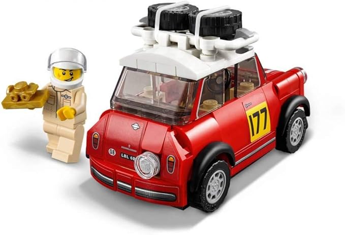 LEGO Speed Champions 1967 Mini Cooper S Rally and 2018 Mini John Cooper Works Buggy 75894 Building Kit (481 Pieces)