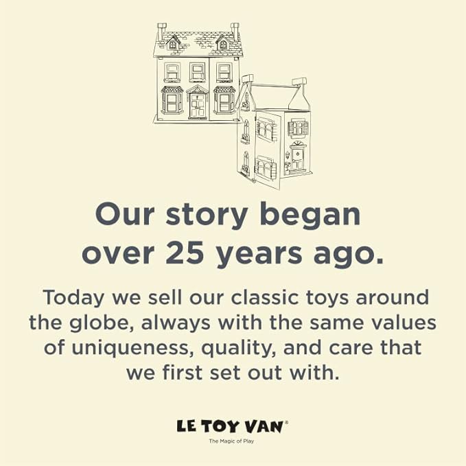 Le Toy Van - Educational Wooden Toy Honeybake Colourful Wooden Carlo's Gelato Pretend Ice Cream Toy | 12 Pieces - Great Role Play Gifts For A Boy Or Girl - 2+ Years