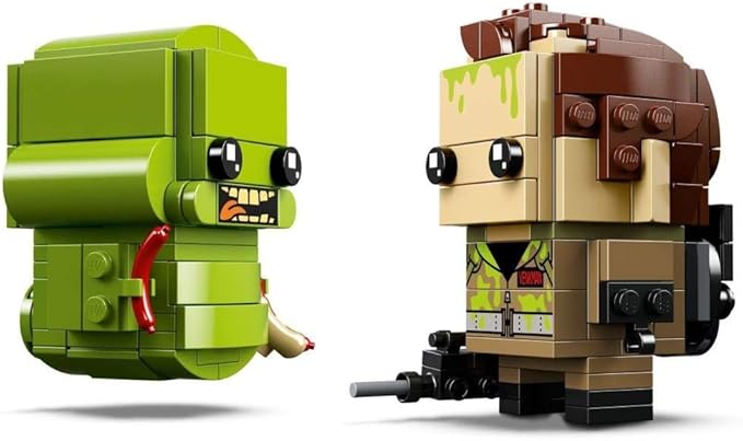 LEGO BrickHeadz Peter Venkman & Slimer 41622 Building Kit (228 Piece) (Amazon Exclusive)