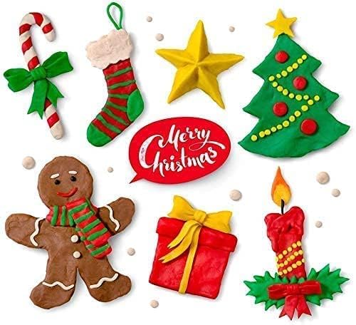 CiaraQ Small Modeling Clay Set, 12 Colors Safe & Non-Toxic Oven Bake Polymer Clay Starter Kit for Kids/Beginners