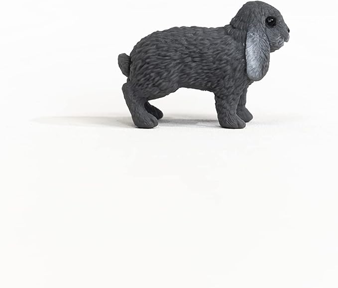 Schleich Farm World, Realistic Animal Toys for Boys and Giels, Lop Eared Bunny Rabbit Toy Figurine, Ages 3+