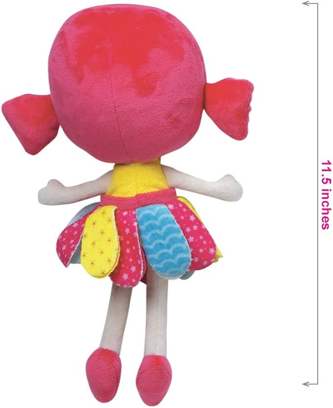 Adora Softies Blossom Plush Doll, 11.5" Girl Doll For Educational Fun Play and Bedtime! Gift For Ages 0 and Up - Blossom
