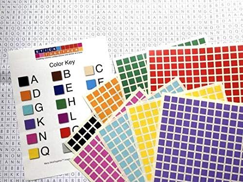 Huge Mosaic Puzzle Poster Kits | Group Project | No Mess Paint by Sticker | Stay at Home Activity | Classroom | One Sticker at a Time! | Large Unicorn | Learning Fun | 40” X 36” Giant Poster