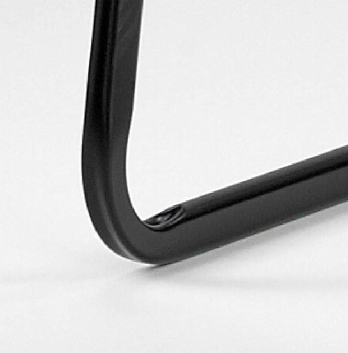 Iron Simple Floor-Standing Magazine Display Rack - Black