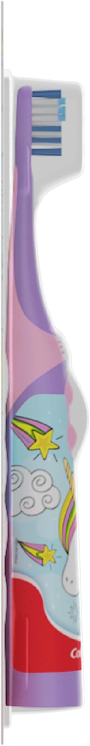 Colgate Kids Battery Powered Toothbrush, Unicorn, Extra Soft Toothbrush, Ages 3 and Up, 1 Pack