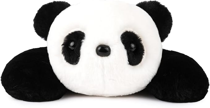 Niuniu Daddy 20" | 3.3 Pound Panda Weighted Stuffed Animals Plush Toys, Large Pillowfort Plush Animals for Kids Adults, Heavy Beads Big Body Pillow for Presents Birthday Christmas Holiday