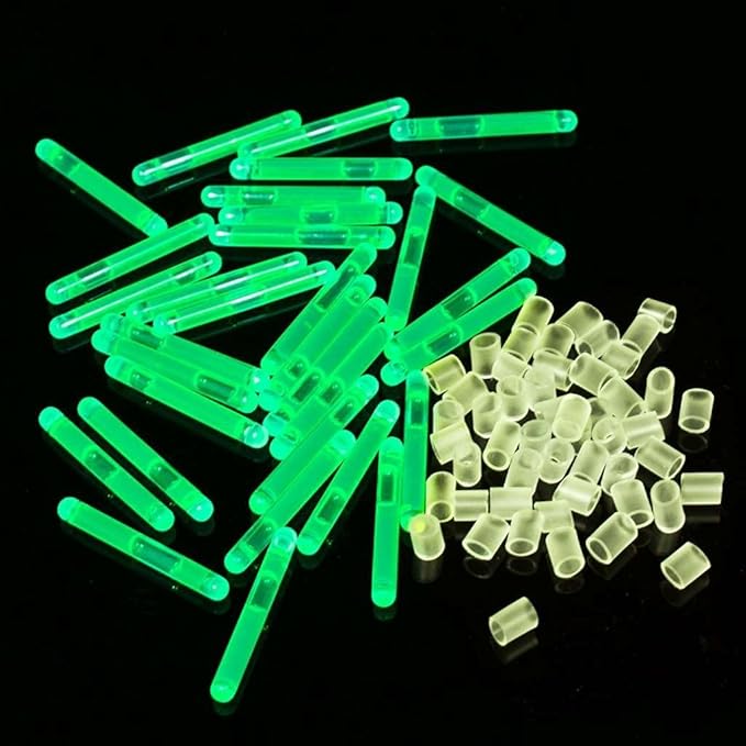 50 Pack - 1.5 Inch Mini Glow Sticks - Green