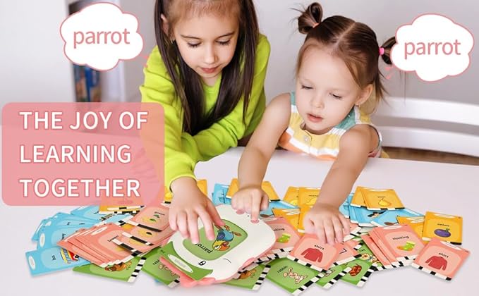 Talking Flash Card, Learning Toys for Ages 2-5, Montessori Learning Educational Sensory Toys, Kids Gift for Boys Girls Birthday Preschool Activity,224 Sight Words (Purple, Small)