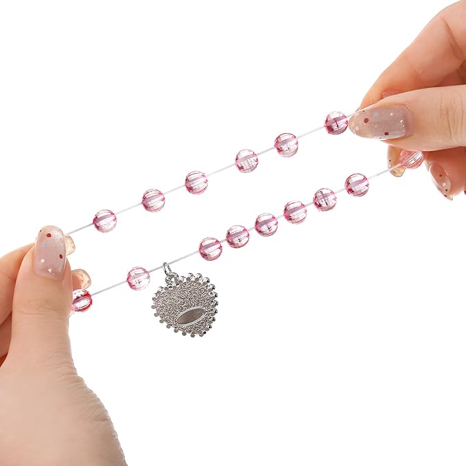 Coloch 7 Sets Dress up Jewelry, Jewelry Princess Pretend Toy with Bracelet, Necklace, Ring and Earrings, Cosplay Jewelry Set for Party