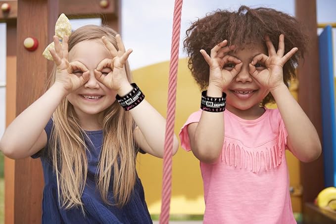 48 Pieces Ballet Party Wristbands Rubber Bracelets - Ballet Dance Birthday Party Favors Supplies Decorations Girl Party Goodie Bag Favor Stuffer Stretchable Silicone Wristband