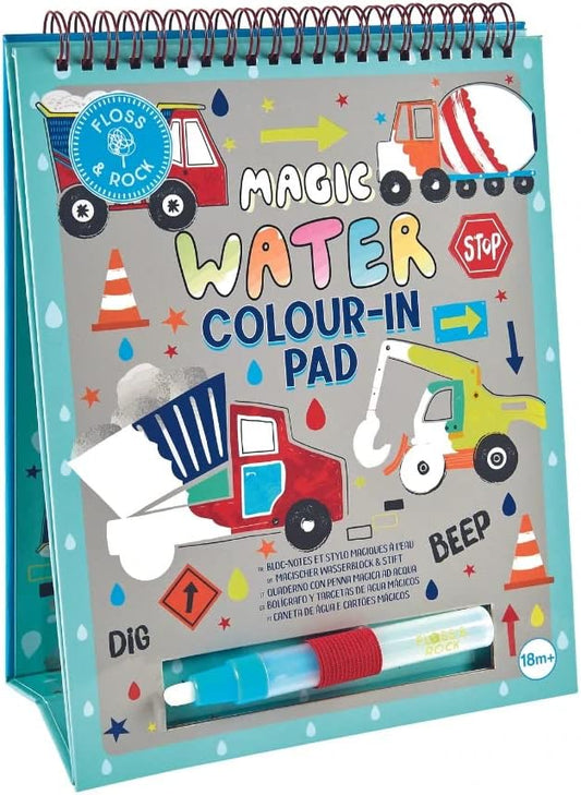 Floss and Rock 44P6438 Construction Magic Color Changing Watercard Easel and Pen