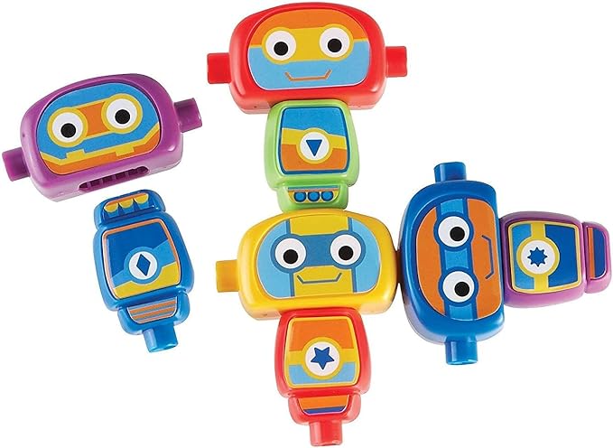 Learning Resources Gears! Gears! Gears! Robot Factory Building Set, 80 Pieces