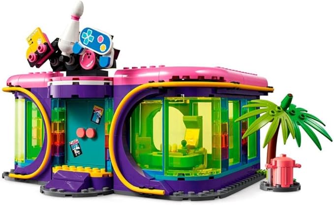 LEGO® Friends Roller Disco Arcade 41708 Building;Comes with a Toy Boat and Lots of Boat Accessories