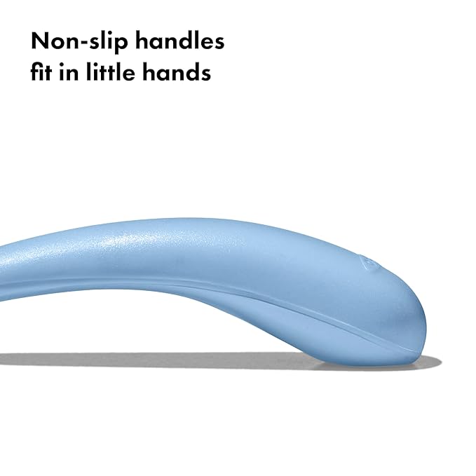 OXO Tot On-The-Go Fork and Spoon Set - Dusk