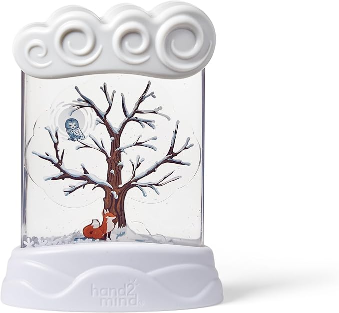 hand2mind Changing Seasons Sensory Tubes, Quiet Fidget Toys for Kids 3-5, Toddler Science Toys, Weather Toys, Calming Toys for Kids, Calm Down Corner Supplies, Preschool Classroom Must Haves