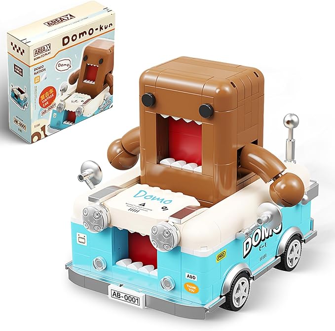 Cabagii Retro Car Building-Bricks Set, Collectible Toy Building Sets for Kids, Gift for Boys, Girls and Gamers Ages 8 and Up, Vintage Vehicle Construction Building Model