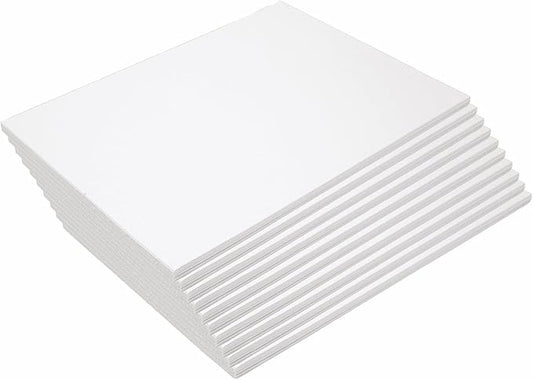 Construction Paper,White,9 inches x 12 inches,200 Sheets,Heavyweight Construction Paper,Crafts,Art,Kids Art,Painting,Coloring,Drawing,Creating,Paper,Art Project,All Purpose