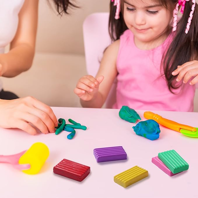 ARTME Polymer Clay, 82 Colors Clay Kit, Oven Bake Modeling Clay, Creative Polymer Clay Kit with Sculpting Tools and Jewelry Accessories, Non-Toxic, Ideal DIY Clay Gifts for Adults and Teens