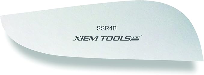 Xiem Tools Stainless Steel Clay Rib for Ceramics and Pottery (Rib 4B)