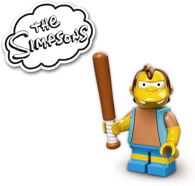 LEGO Nelson Muntz #12 of 16, The Simpsons Set 71005 (Sealed Retail Packaging!)