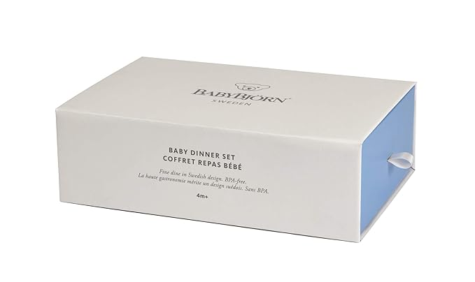 BabyBjörn Baby Dinner Set, 5 pcs, Powder yellow