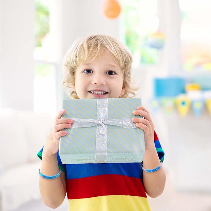 Aoriher Outer Space Party Favors Space Bracelets, Galaxy Star Astronaut Bracelets Rubber Silicone Wristbands, Alien Astronaut Toys Space Party Favors for Kids Space Birthday Themed Party