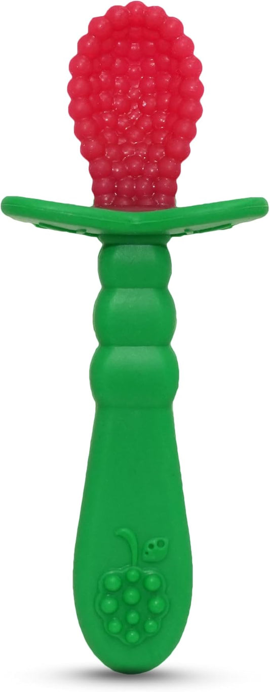 RaZ-Berry Baby Spoon/Baby's First Spoon / 100% Silicone