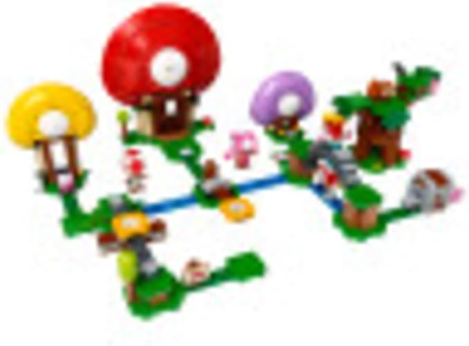 LEGO Super Mario Toad's Treasure Hunt Expansion Set 71368 Building Kit; Toy for Kids to Boost Their Super Mario Adventures with Mario Starter Course (71360) Playset (464 Pieces)