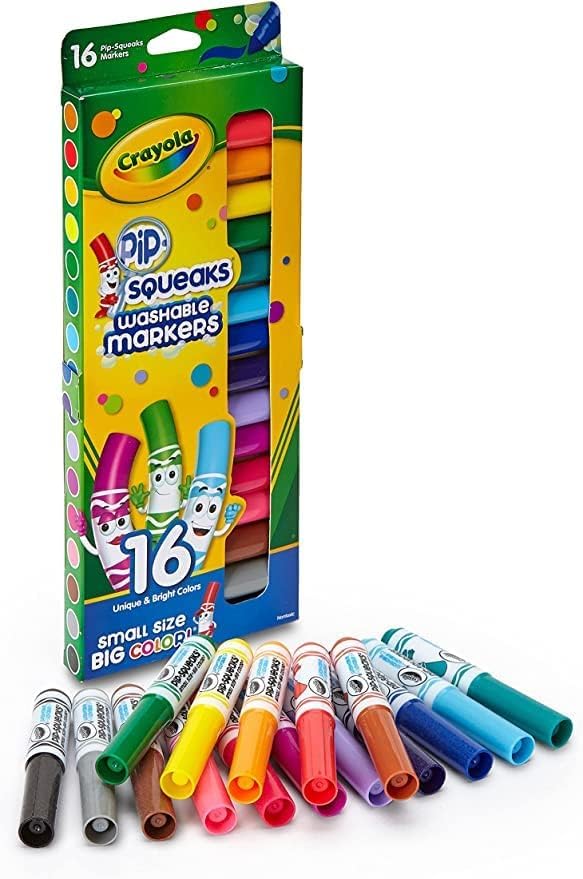 Crayola Pip-Squeaks Washable Markers 16 ea (Pack of 3)