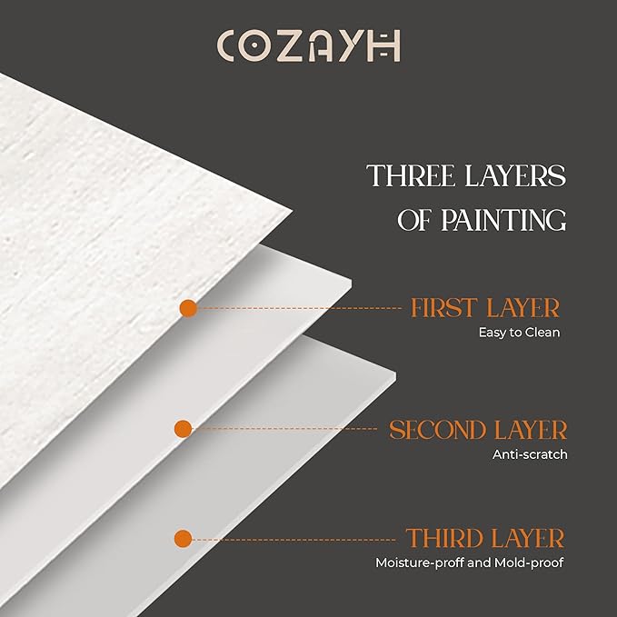 COZAYH 3-Drawer Fully-Assembled Flower Motif Dresser for French Country, Farmhouse, Modern, Rustic Style, Distressed Finish, White-Washed