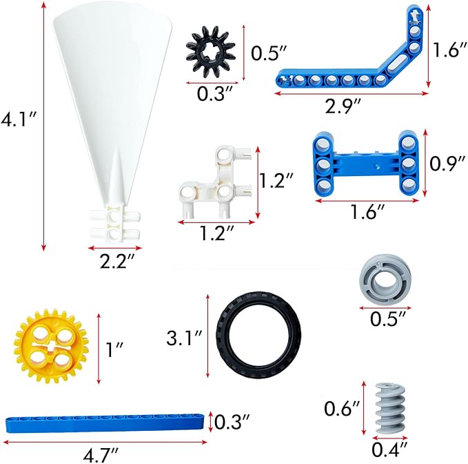 330Pcs Building Kit, 12 in 1 STEM Toys with Electric Power Motor for Kids, DIY Erector Set for Boys Girls, Technic Building Suit Creative Play Great Gift for Kids Age 6+