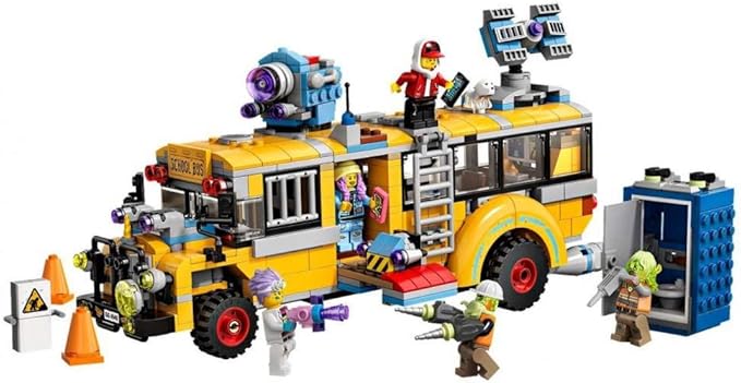LEGO Hidden Side Paranormal Intercept Bus 3000 70423 Augmented Reality [AR] Building Kit with Toy Bus, Toy App Allows for Endless Creative Play with Ghost Toys and Vehicle (689 Pieces)