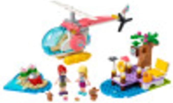 LEGO Friends Vet Clinic Rescue Helicopter 41692 Building Kit; Makes Great Birthday for Kids, New 2021 (249 Pieces)