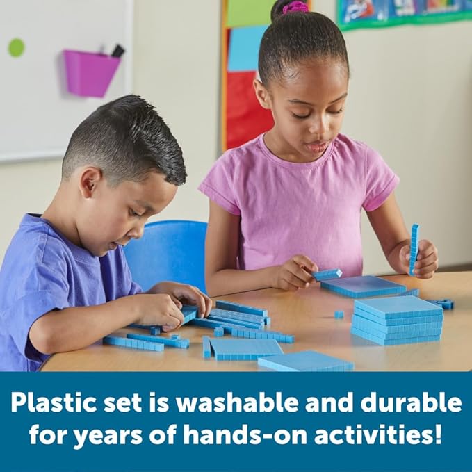Learning Resources Plastic Base Ten Class Set