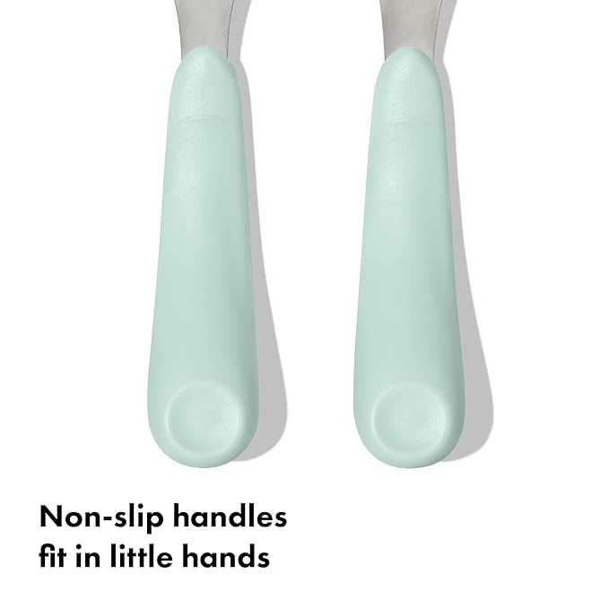OXO Tot Fork and Spoon Set - Opal