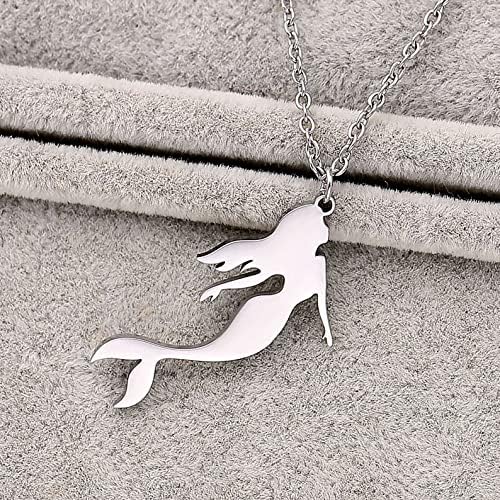 Jewelkeeper Mermaid Music Box & Little Girls Jewelry Set - 3 Mermaid Gifts for Girls - Jewelry Box for Girls