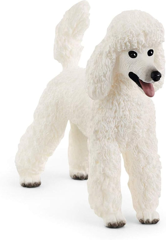 Schleich Farm World, Realisitc Dog Toys for Boys and Girls Ages 3 and Above, Poodle Toy Figurine