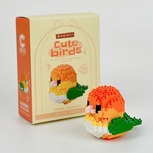 Birds Building Blocks for Adults Mini Building Blocks Birds Building Bricks Toy Micro Block Building Set Gift for Kids and Adults-234 PCS(Pionites)